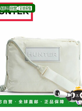 日本直邮Hunter 旅行防撕裂再生尼龙斜挎包浅白色 (UBC1515NRS-SW