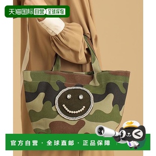 迷彩笑脸 1h可退 ECODECO BEAMS 手提包单肩包 日本直邮Ray
