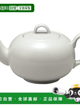 【日本直邮】MUJI 日常用具 茶壶 灰色 米色 700毫升 带滤网 8344