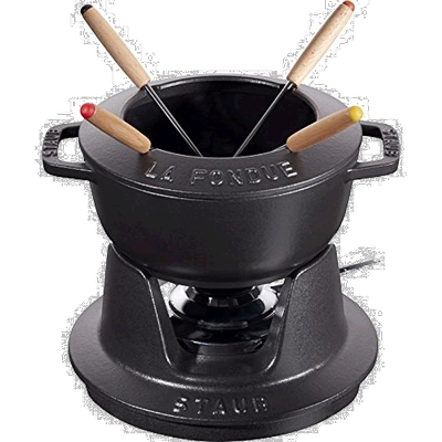 【日本直邮】Staub珐琅 火锅 16cm 黑色 Speciality 40511-970