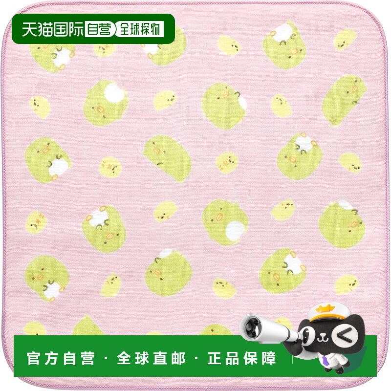 【日本直邮】San-X Sumikko Gurashi 迷你毛巾企鹅和木薯粉（黄色