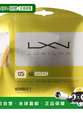 日本直邮Wilson 硬式网球拍线 4G ROUGH 125 [WRZ997114]
