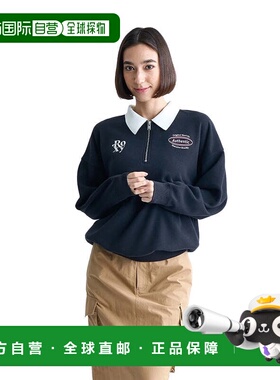 日本直邮ROXY BE YOU 半拉链抓绒衬衫 [24FWRZP244031BLK] 女士卫