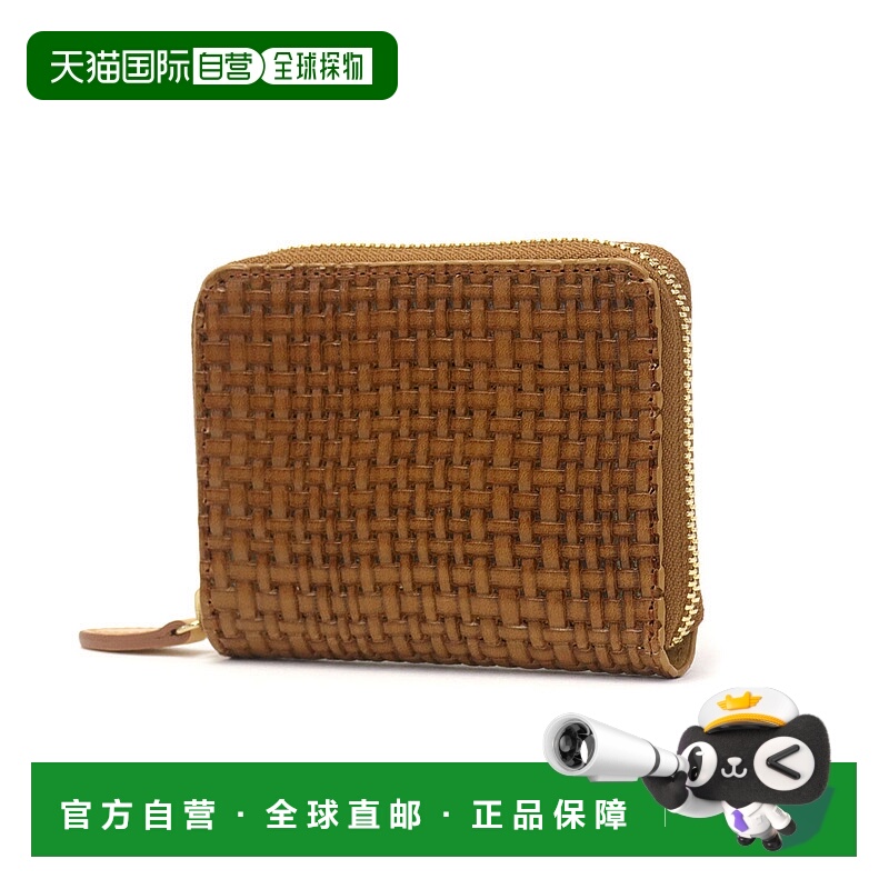 日本直邮ALBERO Maglietto 双折钱包带零钱包真皮盒形零钱包小巧7