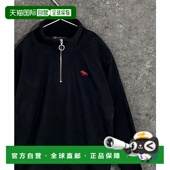 CHAMPS儿童宽松半拉链连帽卫衣 1h可退 日本直邮POLO 胸前刺绣设