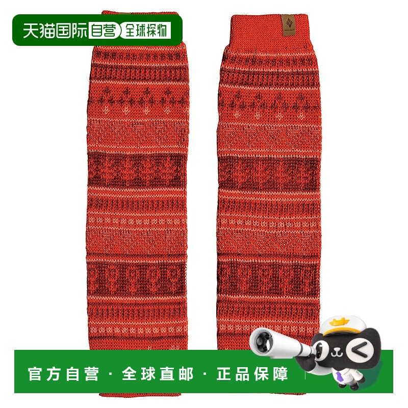 日潮跑腿Montbell蒙贝欧 美利奴羊毛提花保暖护腿 CARD Free 1108