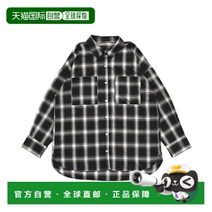 前口袋格子衬衫 MOCA 情人礼物送男友送女 日本直邮select 1h可退