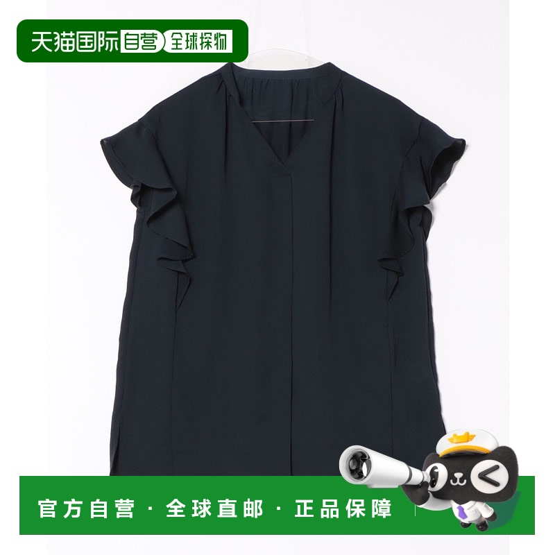 1h可退 日本直邮12Twelve Agenda 女装 纳诺特斯系列 V领荷叶袖上