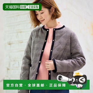 新款 grove女士拉链夹克外套秋冬季 女衬衫 日本直邮