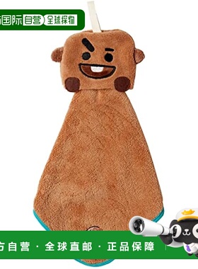 【日本直邮】丸真 环形毛巾 细纤维 BT21 吉祥物 SHOOKY BT21