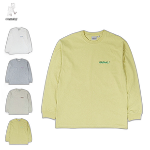 日本直邮 GRAMICCI T恤长 T 登山扣男女款登山扣 L/S TEE灰色黄色