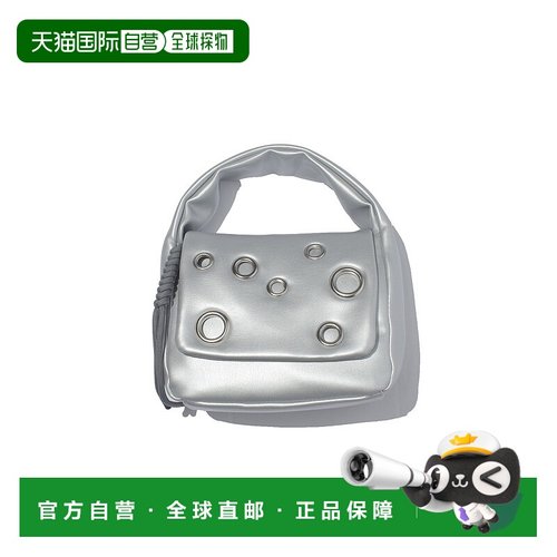 1h可退 日本直邮F/CE. 男女同款 TECH LEATHER 眼孔设计迷你手拿