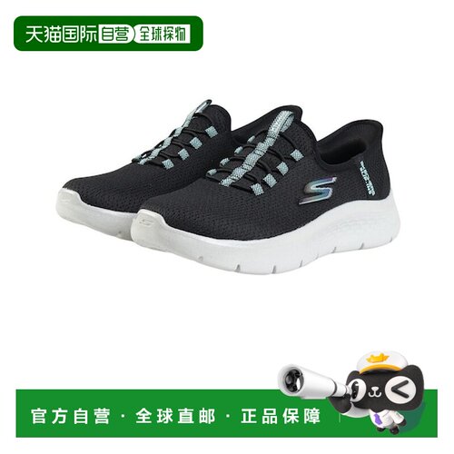 日本直邮SKECHERS 戈沃克弗莱克斯扎比免系带运动鞋 681580814 黑
