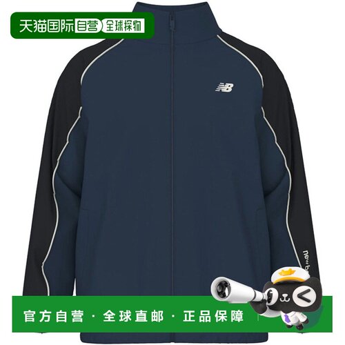日本直邮New Balance 男士长袖夹克 内里特里科特抓绒 AMJ53171