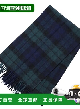 日本直邮Barbour男女围巾披肩格纹简约百搭usc0137re91高端时尚