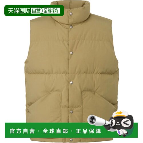 日本直邮THE NORTH FACE 户外露营背心 ND92530 经典卡其