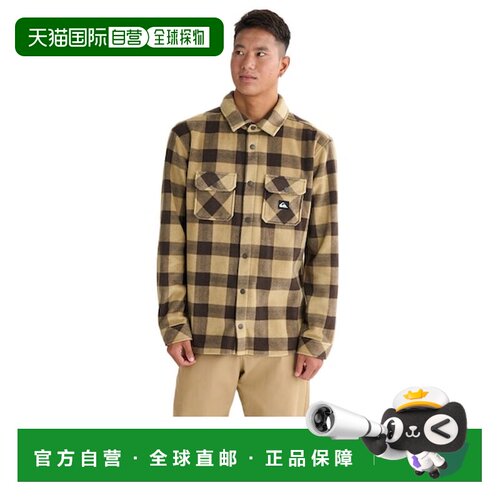日本直邮Quiksilver BERING STRAIT CHECK 抓绒衬衫 [492941269]