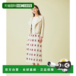 日本直邮GRACE CONTINENTAL 基卡刺绣半身裙长裙 GR9467EW011120