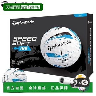 SPEED SOFT 速度软墨水高尔夫球 打 INK 日本直邮TaylorMade