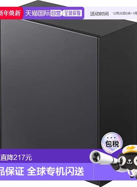 【日本直邮】Yamazaki山崎 收纳箱・盒黑W17XD8.7~16XH20cm 5434
