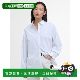 日本直邮Barbour Edith款 女装 白色衬衫 252LSH1716 全棉 1h可退