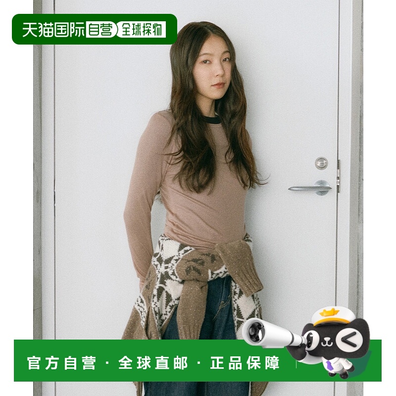 1h可退 日本直邮Levi's 女装 透感长袖叠穿T恤 紧身设计 003Q3000