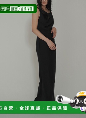 1h可退 日本直邮KINO THE KEI 女士不对称褶皱吊带连衣裙 ktk3110