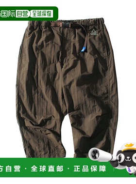日本直邮GERRY 男士七分裤 7/8 长度 登山裤 女士九分裤 触感凉爽