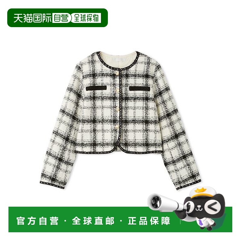 1h可退 日本直邮CELFORD 女装 宽松轻便无领夹克 半身设计原创金