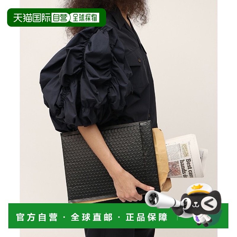 1h可退 日本直邮LEINWANDE 女士花卉泡泡袖工装衬衫 0225010402