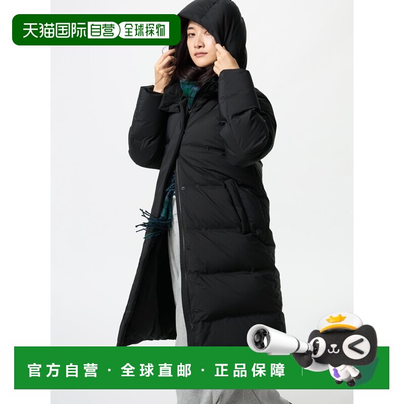 日本直邮Uniqlo/优衣库 中长款加厚连帽棉服 女款 478579-09图片