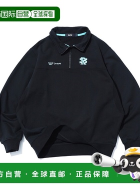 1h可退 日本直邮REEBOK x SILAS 男女同款半拉链卫衣 90s复古运动