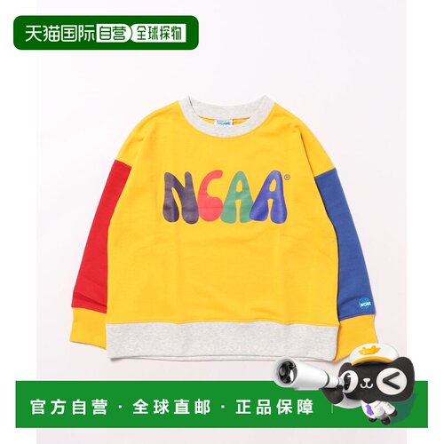 日本直邮NCAA 儿童别注双色卫衣 长袖T恤 舒适伸【付后1h可退】