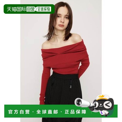 SLY OFF SHOULDER KNIT 针织上衣