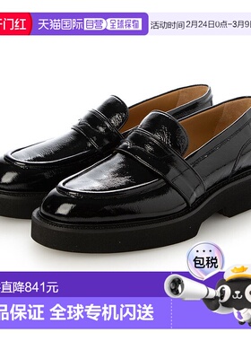 日本直邮FABIO RUSCONI 乐福鞋 [FA933BW20361] 黑色一脚蹬厚底