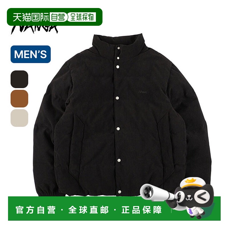 日本直邮NANGA 灯芯绒羽绒服 N2530-0B016A 男士外套羽绒服/大衣