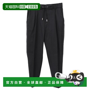 1h可退 日本直邮martinique 女装 亚麻混纺抽绳休闲裤 A0361FP423