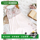 日本直邮Risa Magli 女装 1h可退 蕾丝剪裁性感睡裙 N051457020250