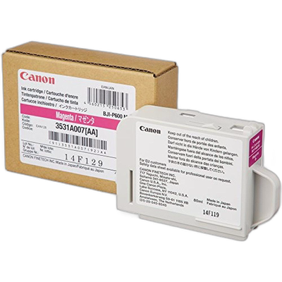 【日本直邮】Canon佳能 打印机用墨盒 BJI-P600M  3531A007