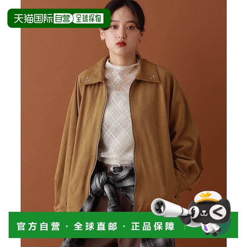 1h可退 日本直邮RED KAP×RAGEBLUE 女士别注拉链夹克 仿皮/牛仔/