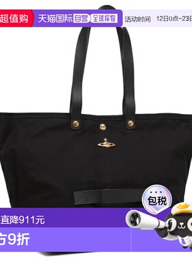 日本直邮Vivienne Westwood 手提包黑色女士4205007GU W01CJ N401