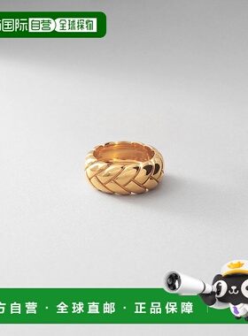 1h可退 日本直邮COCOSHNIK 女士砖形图案永恒银戒指 767612499999