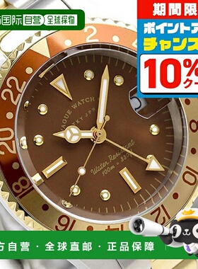 日本直邮VAGUE WATCH Co. BG-L-001-SB 石英表棕色时尚防水是男士