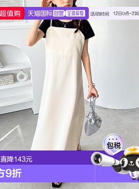 日本直邮GeeRA 背带设计吊带连衣裙 [R04609EW14065]背带裙