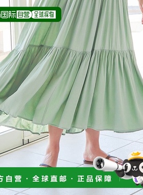 日本直邮KOBE LETTUCE 萨姆Loop交叉平底凉鞋 [I1834] 黑色