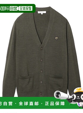 日本直邮 MAISON KITSUNE V 领开衫男式 lm00505kt1036 p360 粗体