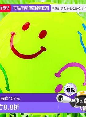 【日本直邮】Kasco高尔夫球黄色笑脸时尚可爱KIRA SWEET 12个
