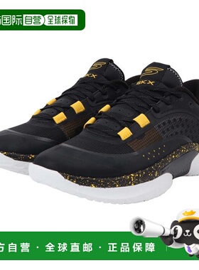 日本直邮SKECHERS 男士巴斯克防滑低帮运动篮球鞋 253007-BKGD 黑