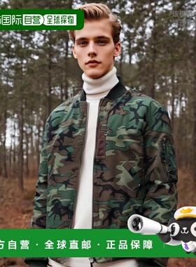 1h可退 日本直邮BUZZ RICKSON'S × BEAMS JAPAN 男士迷彩MA-1夹