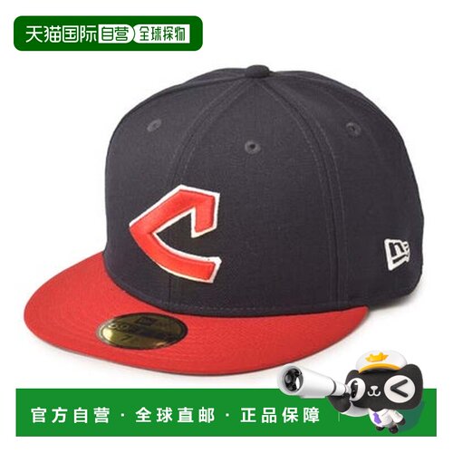 日本直邮NEWERA NEW ERA MLB COOP WOOL 59FIFTY 帽子（克利夫兰G